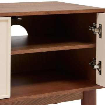 Meuble TV 2 portes et 1 tiroir Jilani Atmosphera - Le Dépôt Bailleul