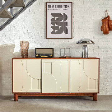Buffet 3 portes 150 cm Jilani Atmosphera - Le Dépôt Bailleul