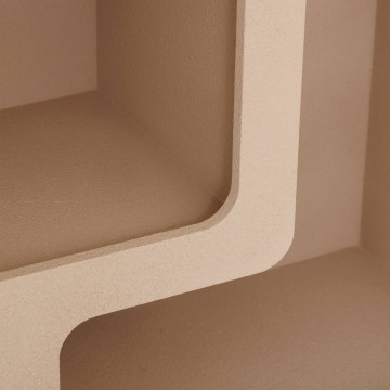 Etagère 4 niches beige Soleya Atmosphera - Le Dépôt Bailleul