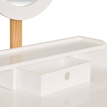 Coiffeuse enfant Bella 89 cm avec tabouret Atmosphera - Le Dépôt Bailleul