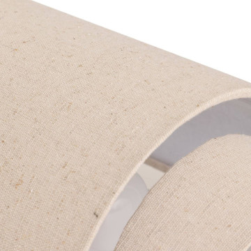 Applique incurvée lin beige Nahel Atmosphera - Le Dépôt Bailleul