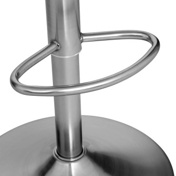 Tabouret de bar Ilsa ajustable chromé Atmosphera - Le Dépôt Bailleul