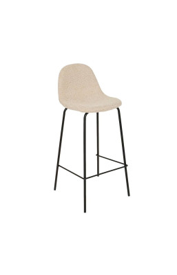 Tabouret de bar Vladi tissu...
