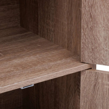 Etagère 4 cases Mix avec portes 5five - Le Dépôt Bailleul