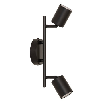 Applique 2 lampes Vico métal noir Atmosphera - Le Dépôt Bailleul