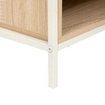 Chevet 1 tablette 1 niche Curvy beige 5five - Le Dépôt Bailleul