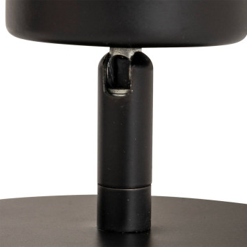 Applique 1 lampe Vico métal noir Atmosphera - Le Dépôt Bailleul