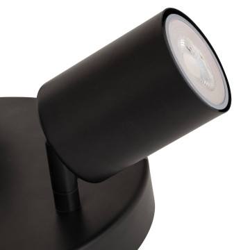Plafonnier 3 lampes Vico métal noir Atmosphera- Le Dépôt Bailleul