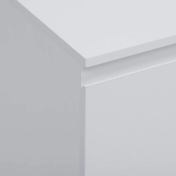 Chevet 2 tiroirs 38 cm Dolo blanc 5five - Le Dépôt Bailleul