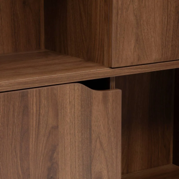 Bibliothèque 2 portes coulissantes Slidy 5five - Le Dépôt Bailleul