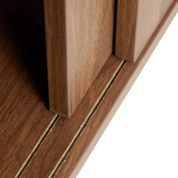 Meuble TV 2 portes coulissantes Slidy 5five - Le Dépôt Bailleul