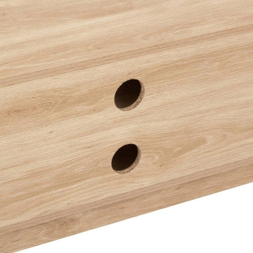 Meuble TV 2 portes Abana naturel 5five - Le Dépôt Bailleul