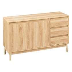 Buffet 2 portes 3 tiroirs Abana 5five - Le Dépôt Bailleul