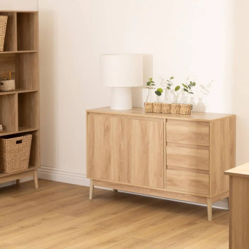 Buffet 2 portes 3 tiroirs Abana 5five - Le Dépôt Bailleul