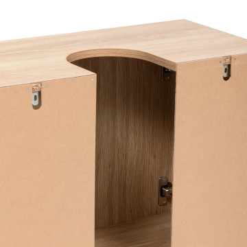Meuble sous lavabo 2 portes Abana naturel 5five - Le Dépôt Bailleul