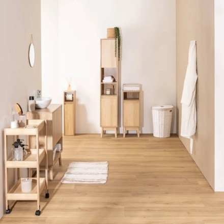 Meuble sous lavabo 2 portes Abana naturel 5five - Le Dépôt Bailleul