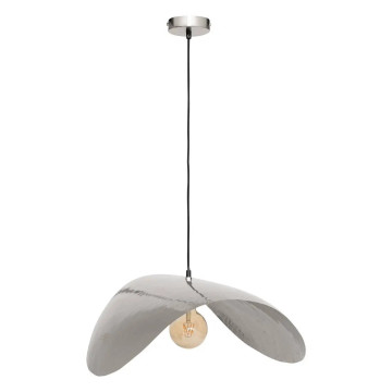 Suspension métal D76 cm argenté Arlo Atmosphera - Le Dépôt Bailleul