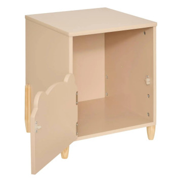 Table de chevet enfant H40 Ourson beige Atmosphera - Le Dépôt Bailleul