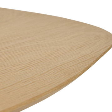 Table basse ovale Lee 100 cm MDF Atmosphera - Le Dépôt Bailleul