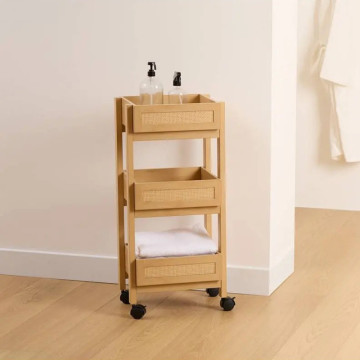 Desserte 3 niveaux Cane cannage 5five - Le Dépôt Bailleul