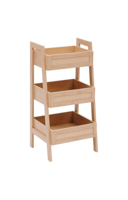 Etagère 3 niveaux Cane...