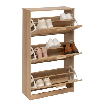 Range chaussures 3 abattants Drawy cannage 5five - Le Dépôt Bailleul