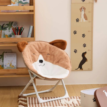 Fauteuil pliant enfant Chien Atmosphera - Le Dépôt Bailleul