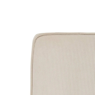 Tête de lit Wonta 163 x 101 cm velours beige Atmosphera - Le Dépôt Bailleul