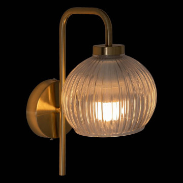 Applique Krys 30 cm métal doré Atmosphera - Le Dépôt Bailleul