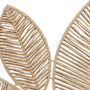 Déco murale feuilles Meera 160 cm corde Atmosphera - Le Dépôt Bailleul