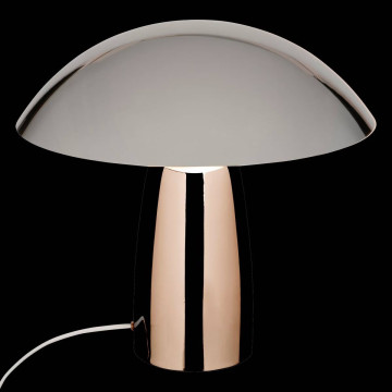 Lampe champignon Omia 34 cm chromé Atmosphera - Le Dépôt Bailleul