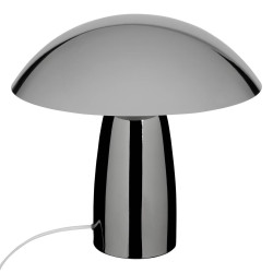 Lampe champignon Omia 34 cm chromé Atmosphera - Le Dépôt Bailleul