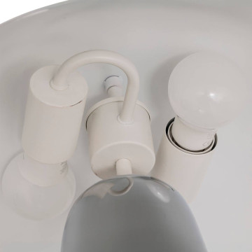 Lampe champignon Omia 34 cm chromé Atmosphera - Le Dépôt Bailleul