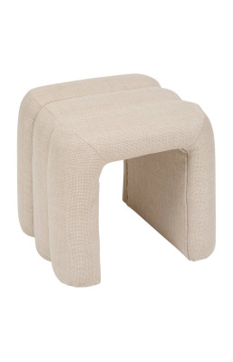 Pouf pont Sisco 43 cm tissu...