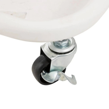 Desserte 5 paniers Balm MDF et métal blanc 5five - Le Dépôt Bailleul