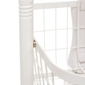 Desserte 5 paniers Balm MDF et métal blanc 5five - Le Dépôt Bailleul