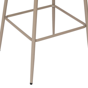 Tabouret de bar Kamili beige Atmosphera - Le Dépôt Bailleul