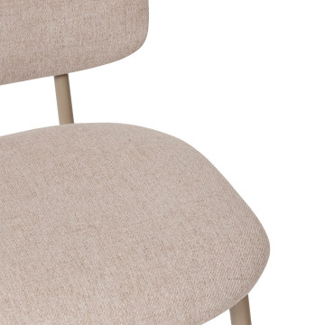 Tabouret de bar Kamili beige Atmosphera - Le Dépôt Bailleul