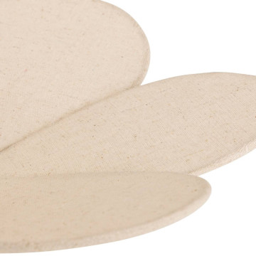 Applique pétale Naya 40 cm lin Atmosphera - Le Dépôt Bailleul