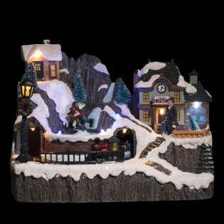 Village de Noël gare et...