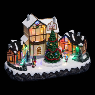 Village de Noël lumineux...