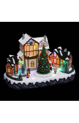 Village de Noël lumineux...