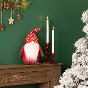 Peluche automate Gnome de Noël animé musical - Le Dépôt Bailleul