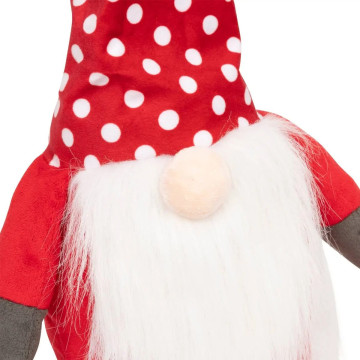 Peluche automate Gnome de Noël animé musical - Le Dépôt Bailleul