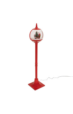 Déco de Noël lampadaire...