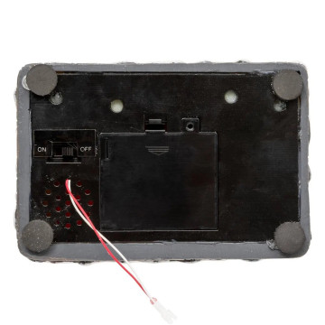 Village Noël lumineux stand gâteaux 8 LED musical animé - Le Dépôt Bailleul