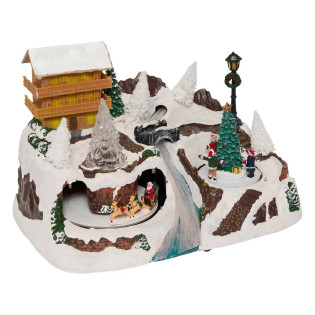 Déco Noël chalet à la...