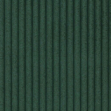 Canapé d'angle mini Isla droit velours côtelé vert - Le Dépôt Bailleul