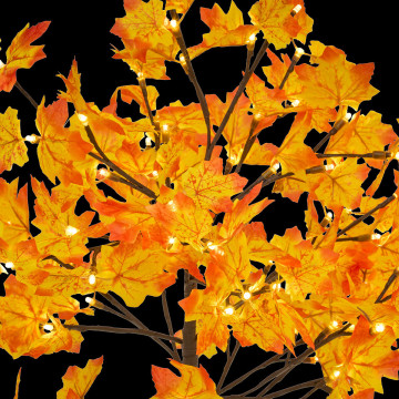 Arbre lumineux 90 cm extérieur 92 LED blanc chaud - Le Dépôt Bailleul