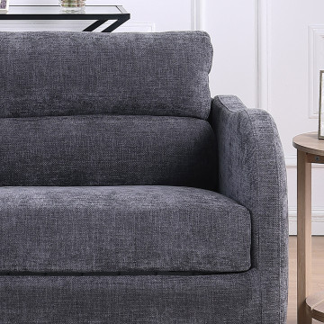 Canapé 3 places gris convertible avec matelas - Le Dépôt Bailleul